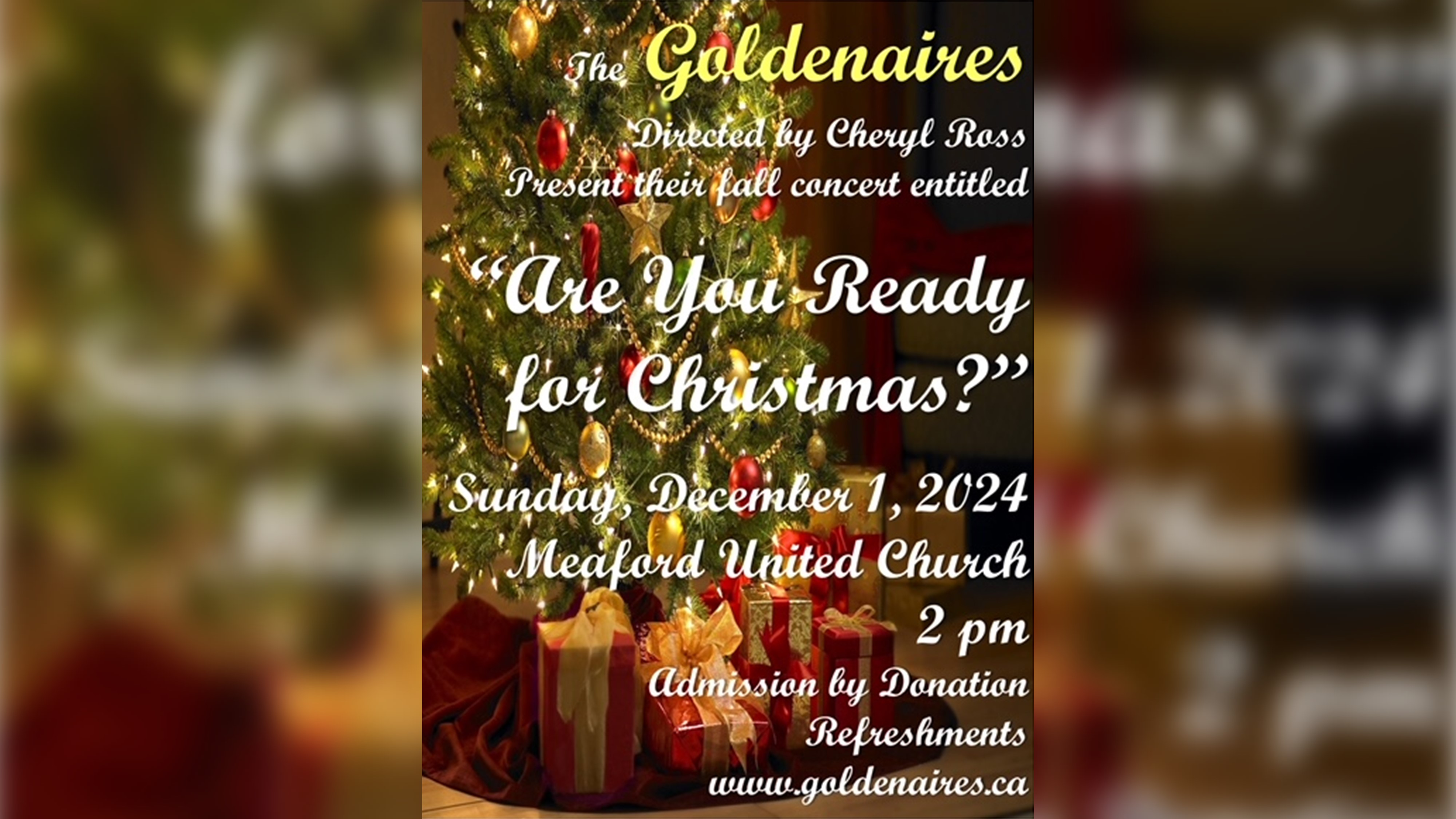 Goldenaires – Are You Ready for Christmas?