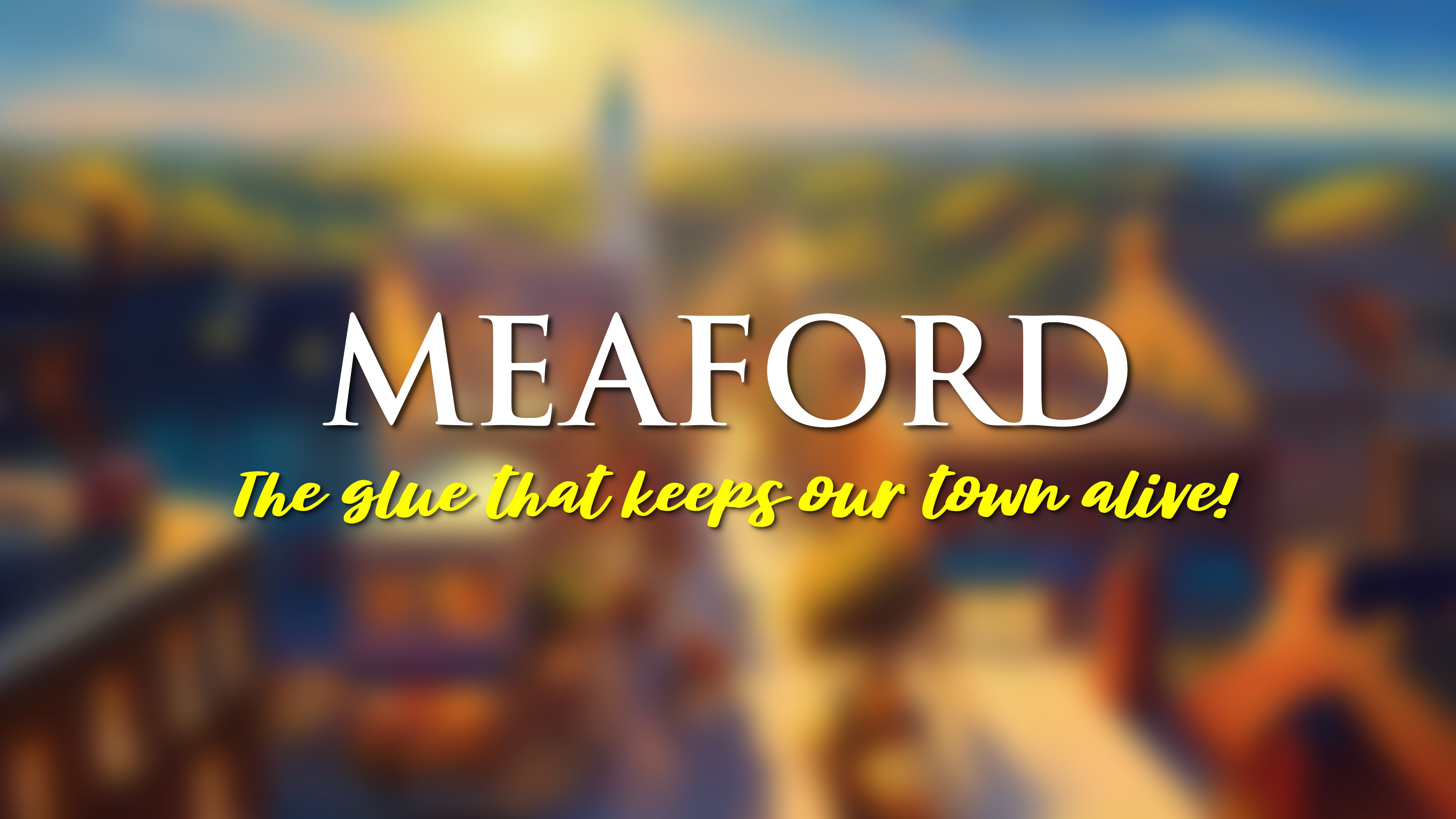 The Glue that Keeps our Town Alive